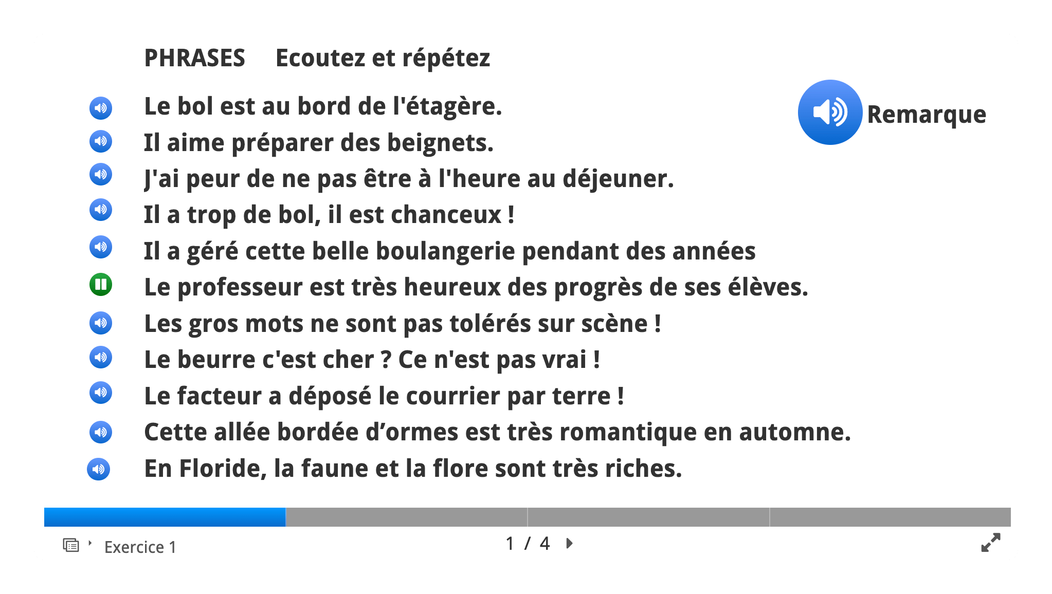 etape 4 french pronunciation