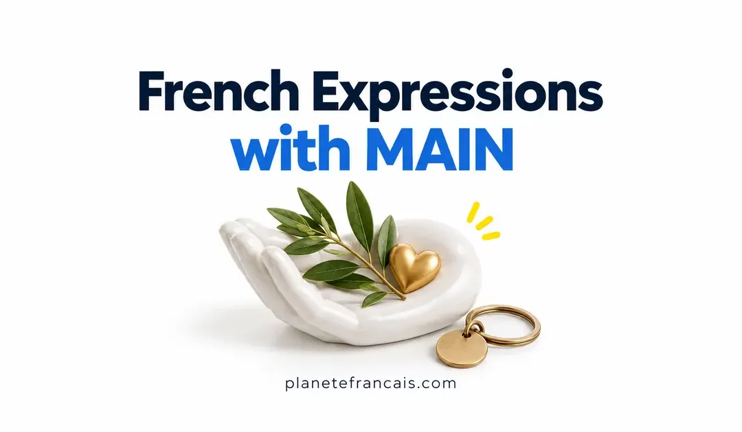 Expressions idiomatiques avec le mot main
