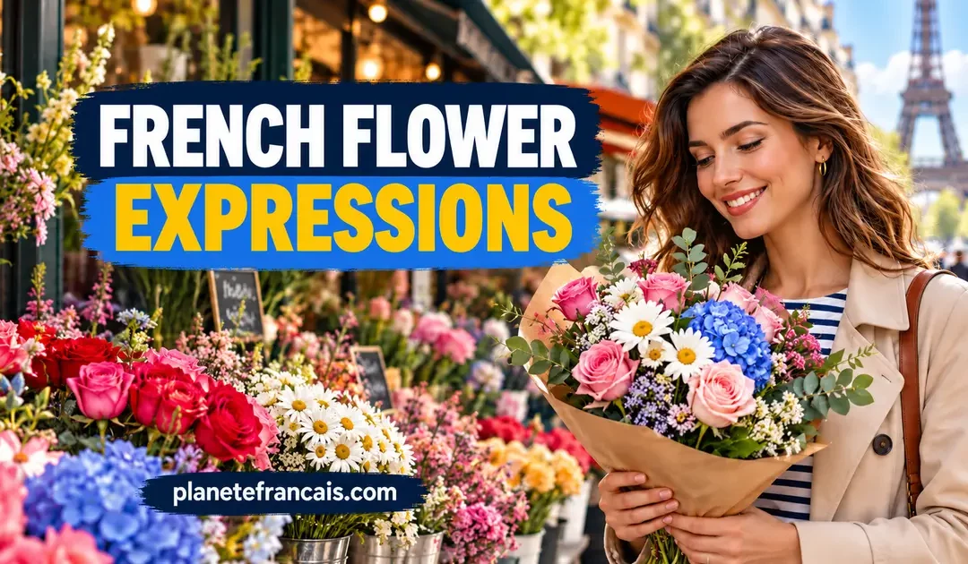 Expressions idiomatiques sur les fleurs