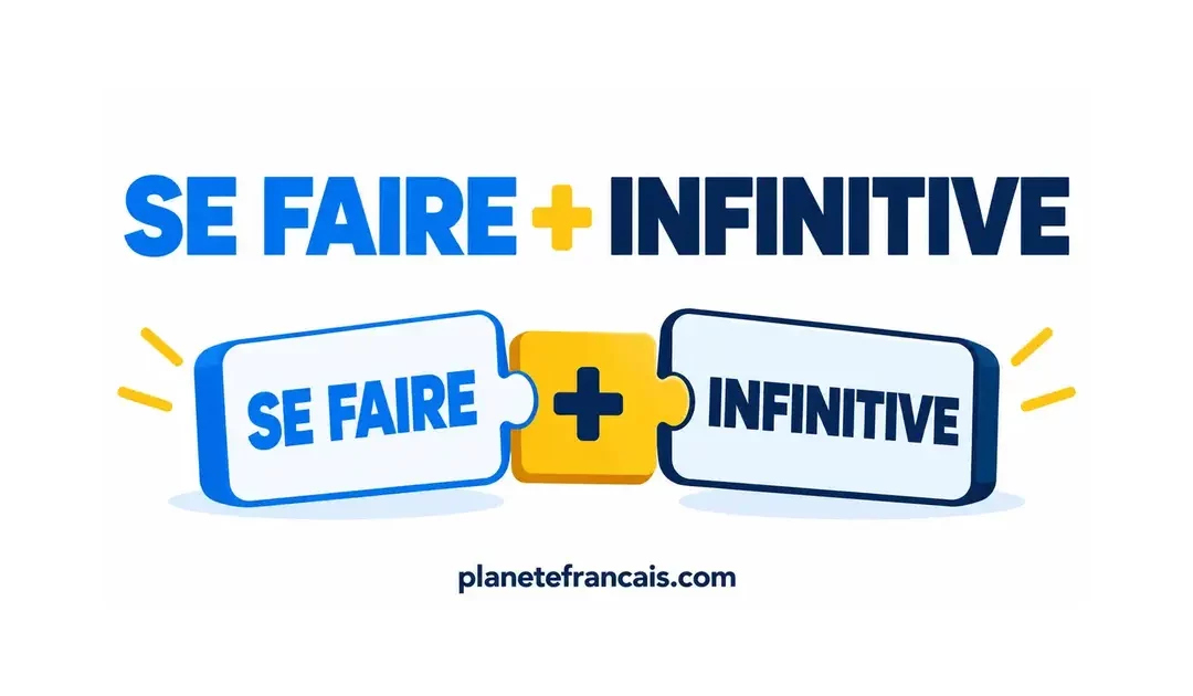 How to use se faire + infinitive in French
