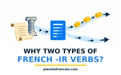 Why Do French -IR Verbs Follow Two Different Patterns?
